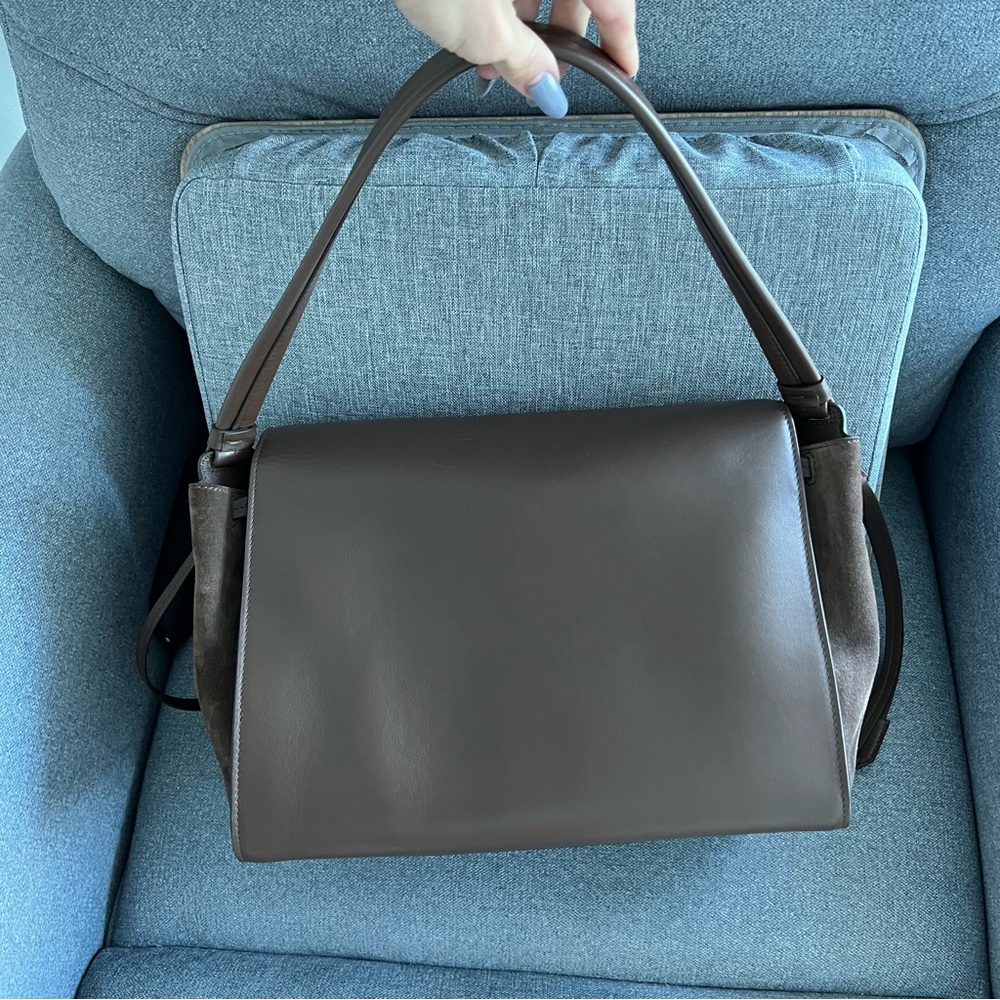 Tom Ford Brown Leather Padlock Medium Shoulder Bag - image 7